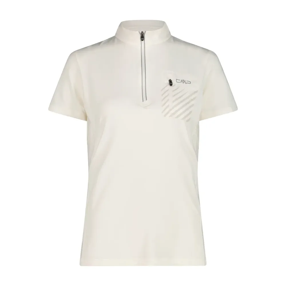 T-Shirt ½ Zip mit Tasche Damen CMP