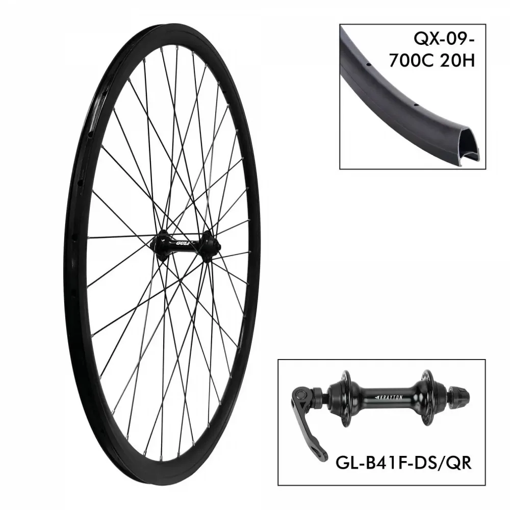 Fahrradrad Krayton D. QX-09 36H - B41F 9x100 V-Brake