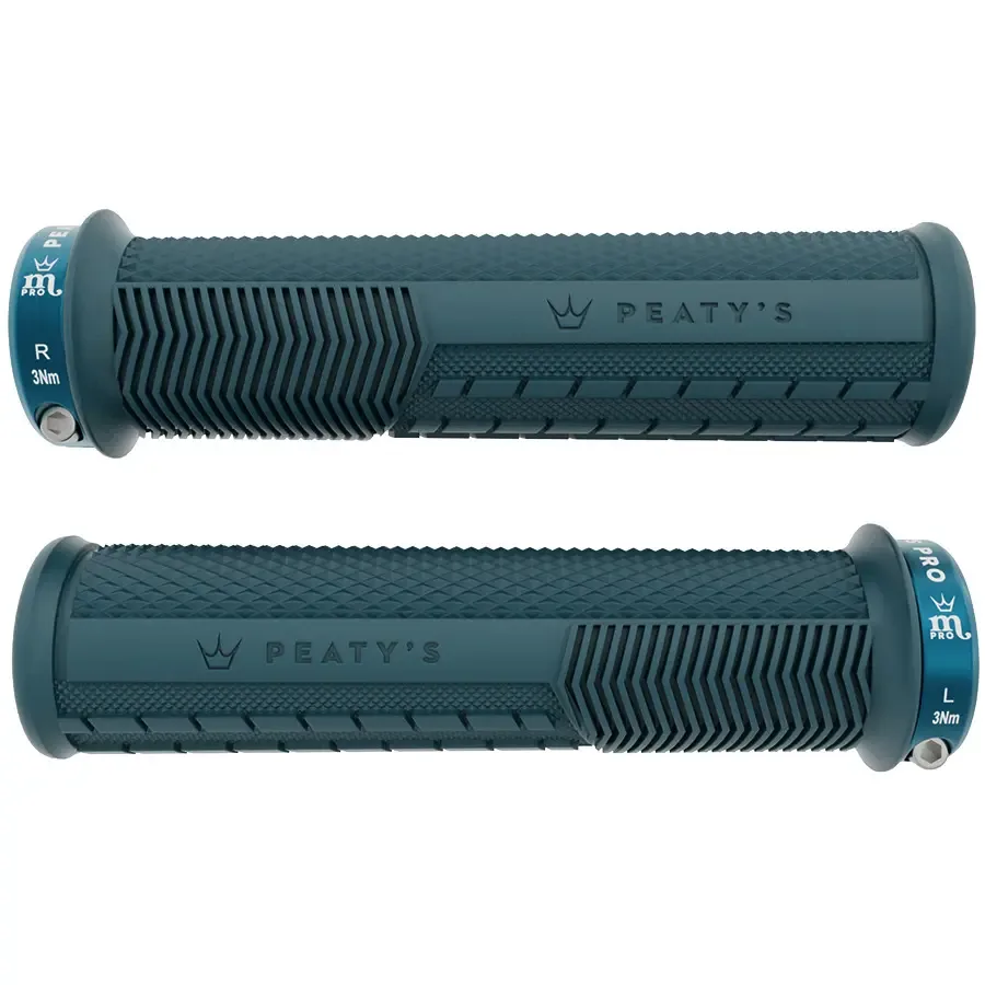 Poignées fin Peaty's Monarch Pro Knurl