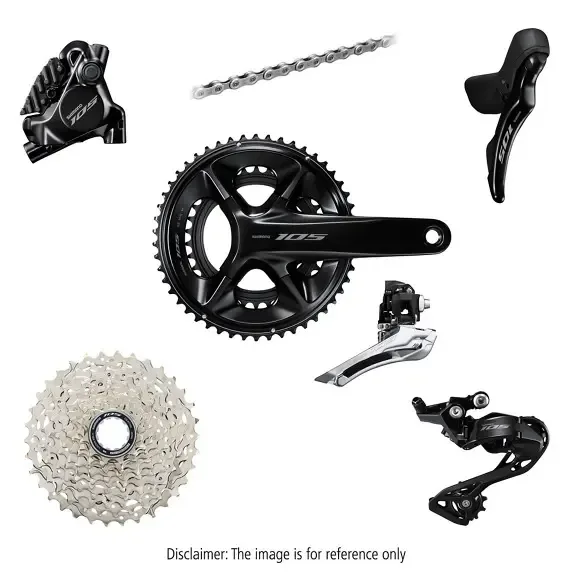 Vollständige Gruppe Shimano XTR M9200 Di2 50x34T