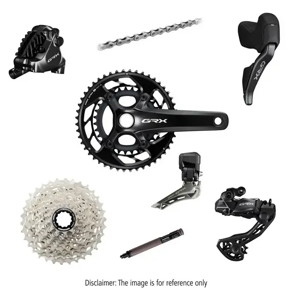 Vollständige Gruppe Shimano GRX 825 DI2 12V 48x31T