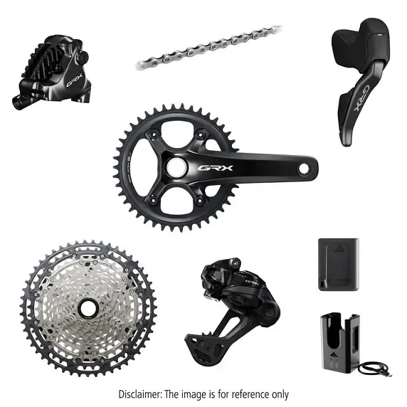Vollständige Gruppe Shimano GRX 825 DI2 12V 40T