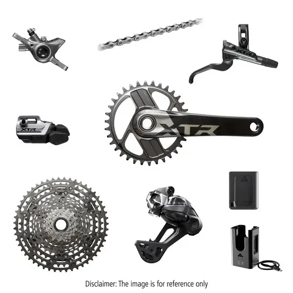 Vollständige Gruppe Shimano XTR Di2 M9220 12V 36T