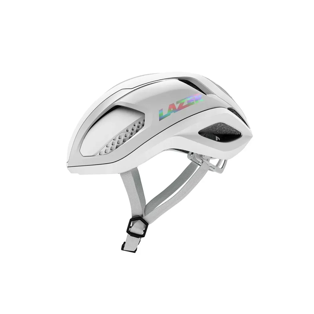LAZER Unisex Road Vento KinetiCore Helm - pure white