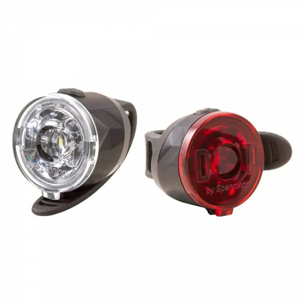 Vorder- und Rücklicht Spanninga 2+1xCR2032