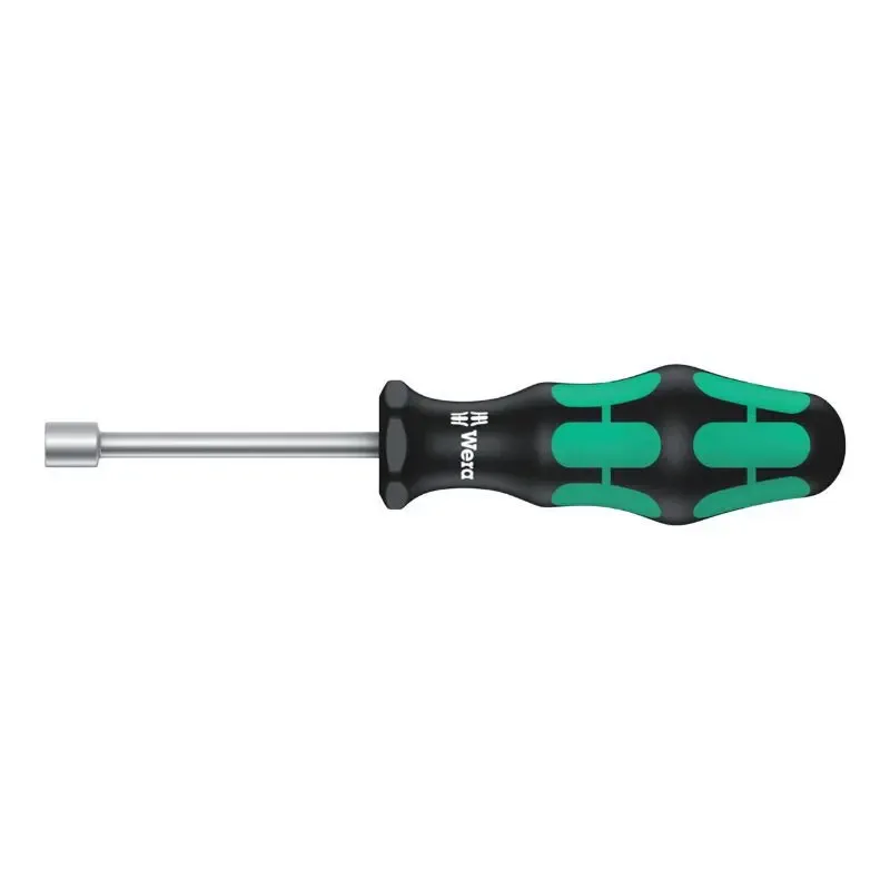 Wera 395 Werkstatt Steckschlüssel-Schraubendreher Schlüsselweite (metrisch): 10 mm Klingenlänge: 80 mm