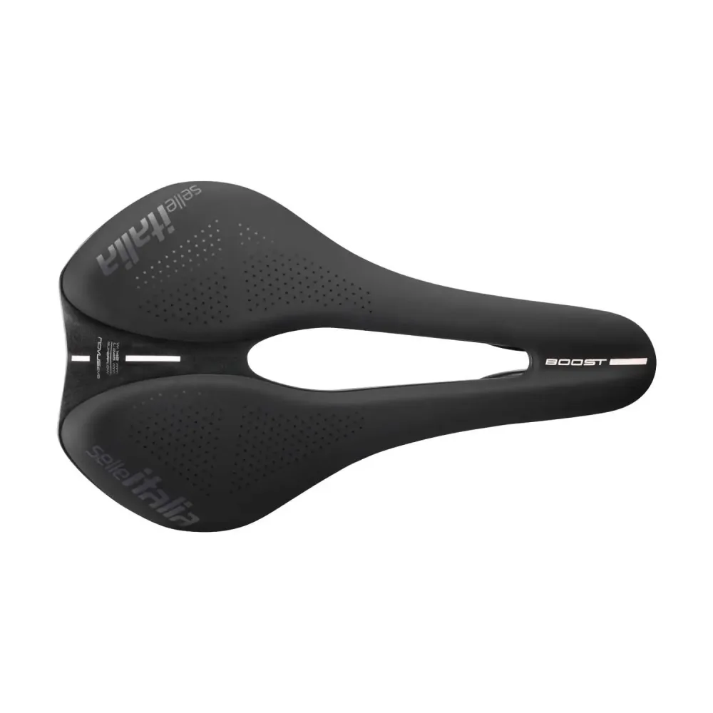 Selle Italia Novus Boost Evo Sattel Schwarz, Herren, Größe: ONE SIZE