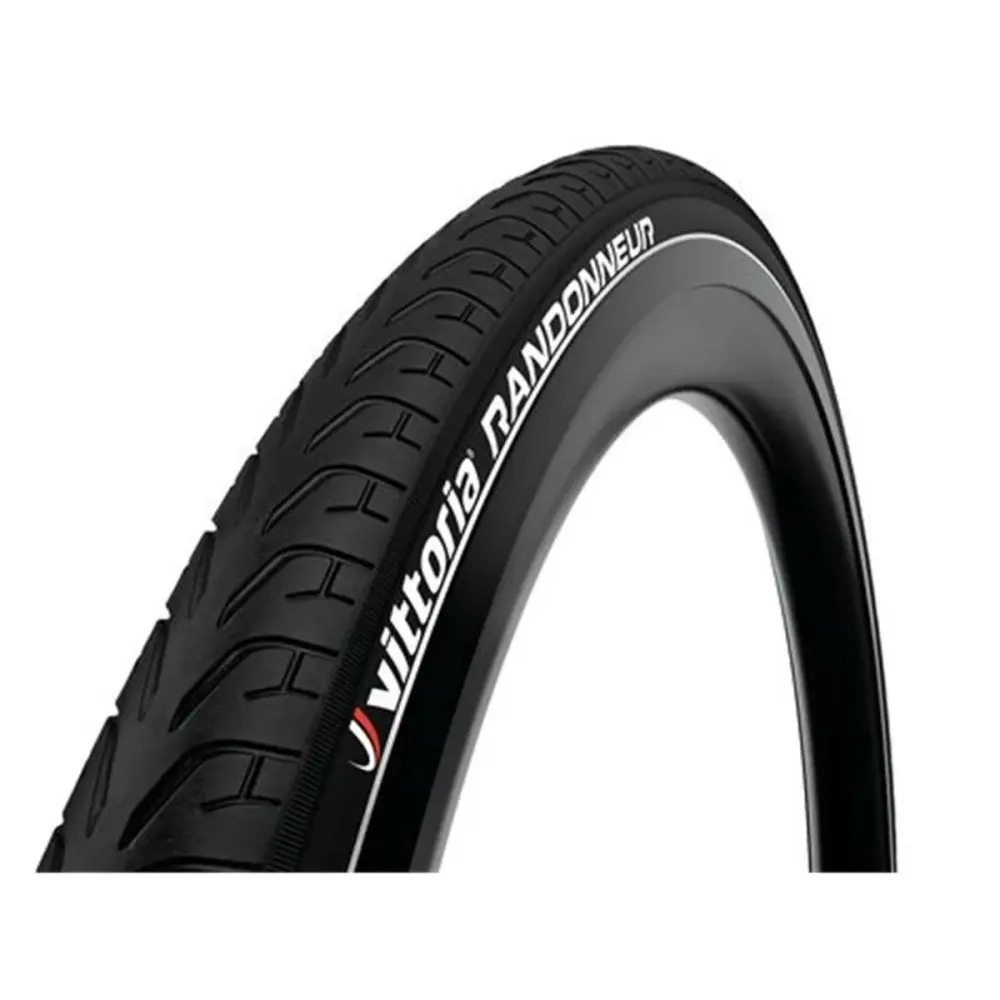 Vittoria Randonneur 700 x 38C Fahrradreifen Schwarz, Herren, Größe: ONE SIZE