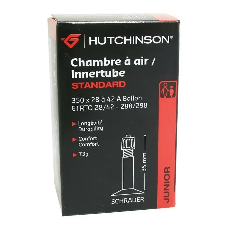Fahrradschlauch Schraderventil Hutchinson 350 x 28-42a 35 mm 73g