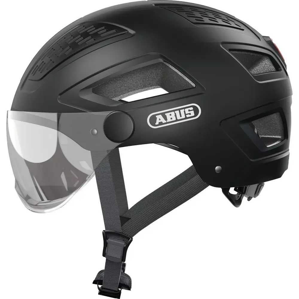 ABUS Hyban 2.0 ACE Velohelm mit Visier - Velvet Black