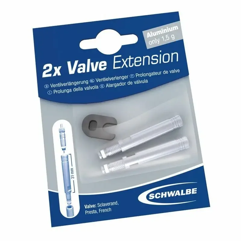 Schwalbe Ventil-Verlängerung Tubeless, 65mm