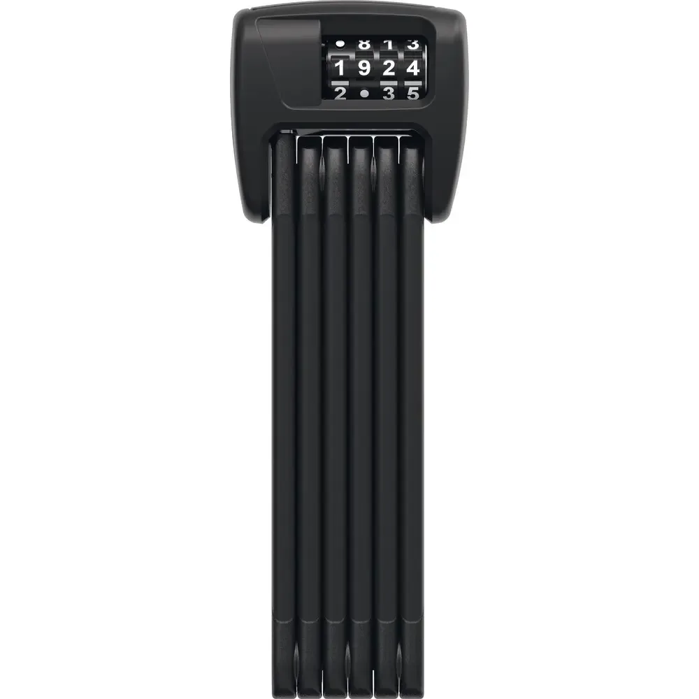 ABUS Fahrrad-Faltschloss BORDO? Combo 6000C/90 + SH Halter schwarz