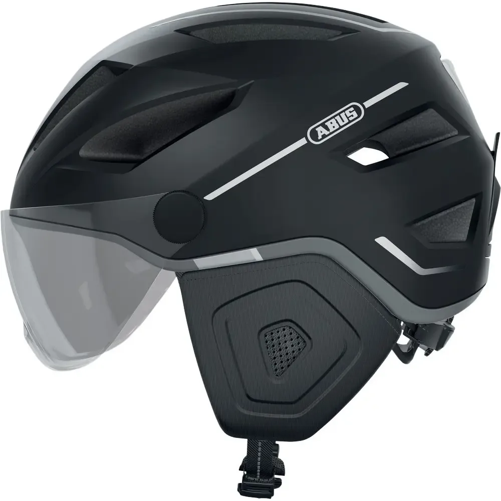 ABUS Pedelec 2.0 ACE Velohelm mit Visier - Velvet Black