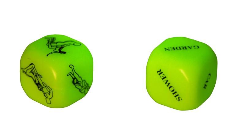 Love Dice Kamasutra Glow in the Dark Set - Englische Version
