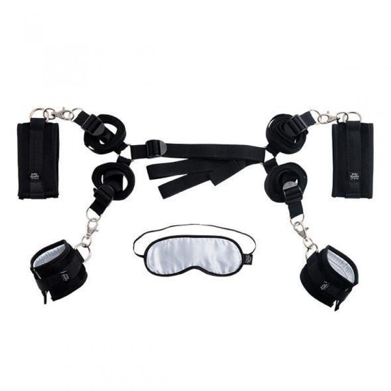 Fifty Shades of Grey »Hard Limits« Unterbett-Bondageset
