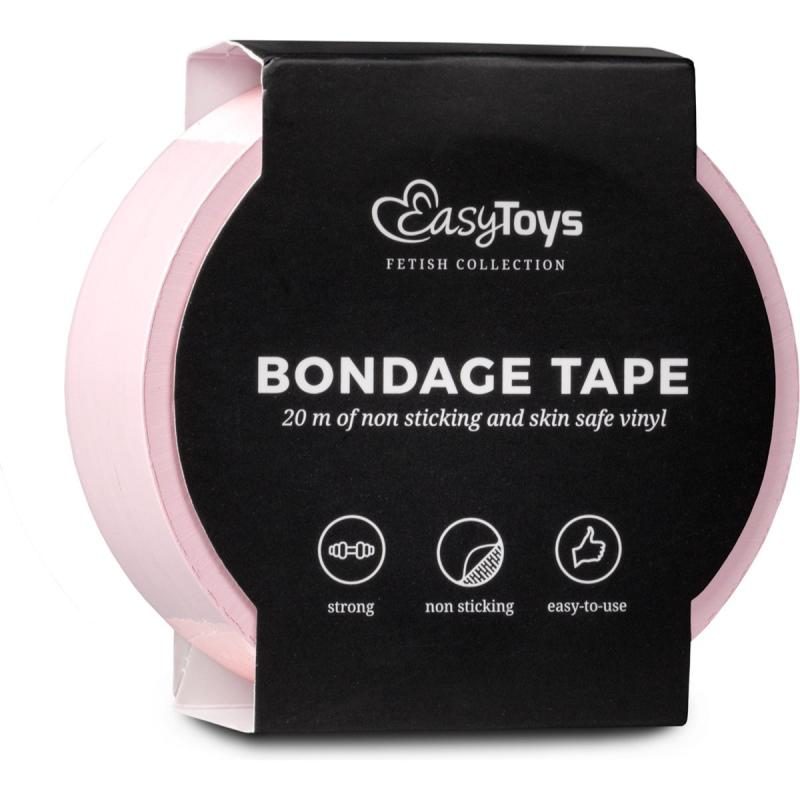Easytoys Fetish - Bondage Tape Rosa - 20m