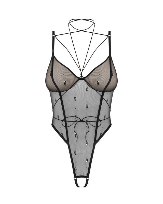 Obsessive - Freedom Anniverse Special Schrittloser Body - Schwarz