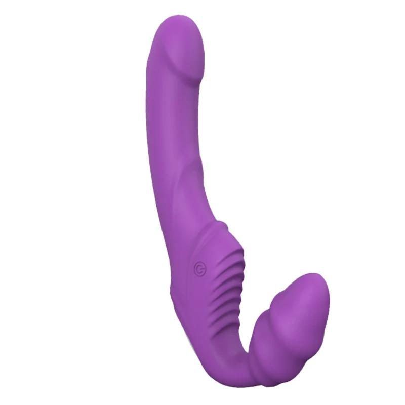 NOBÜ AMI ? Gurtlos Vibrator-Dildo ? Lila