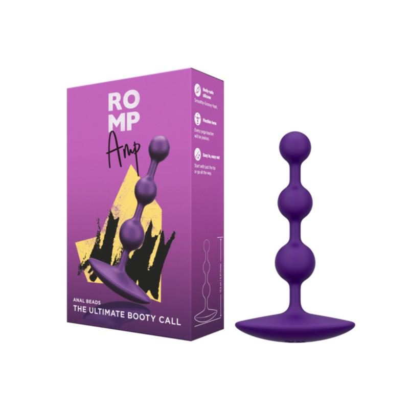 ROMP ? Amp Silikon Analperlen ? Lila