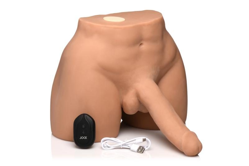 JOCK ? Automatisch Quetschender & Vibrations-Masturbator ? Mittel