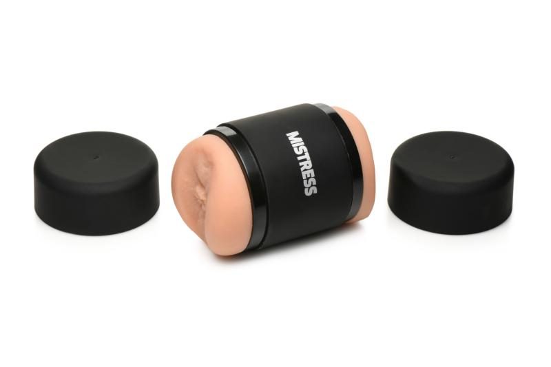 MISTRESS ? Double Shot Mini-Masturbator ? Beige
