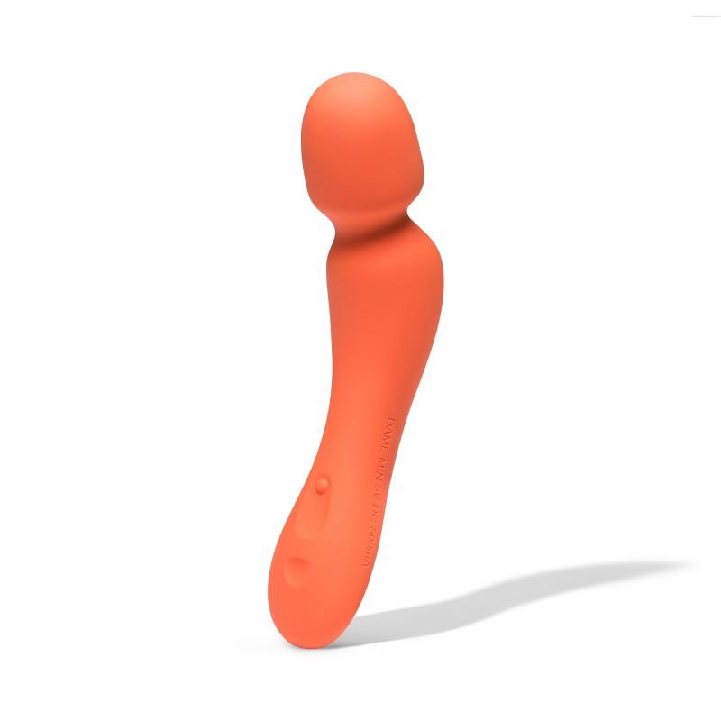 Dame ? Min Mini Wand Vibrator ? Papaya