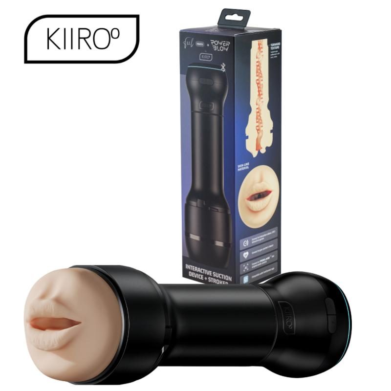 Kiiroo - PowerBlow + Feel Mouth Stroker Kombi-Set