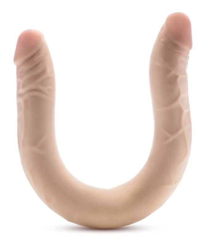 Dr Skin - Dr. Skin Plus 16,5? Biegsamer Doppel-Dildo Beige