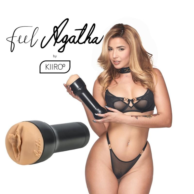 Kiiroo - Feel Agatha Vega Stroker - Schwarz