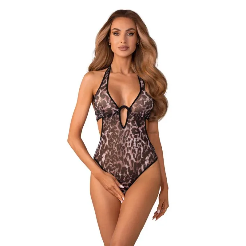 Obsessive - Addia Teddy Offener Schritt - Braun