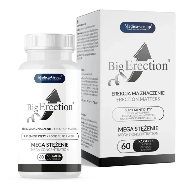 Medica-Group - Big Erection Kapseln - 60 Kapseln