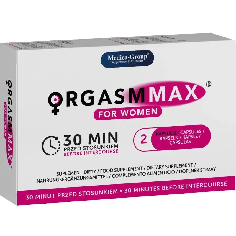 Medica-Group - Orgasm Max für Frauen Kapseln - 2 Kapseln