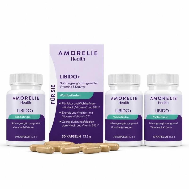 AMORELIE Health »Libido+« für Sie - 30 Kapseln