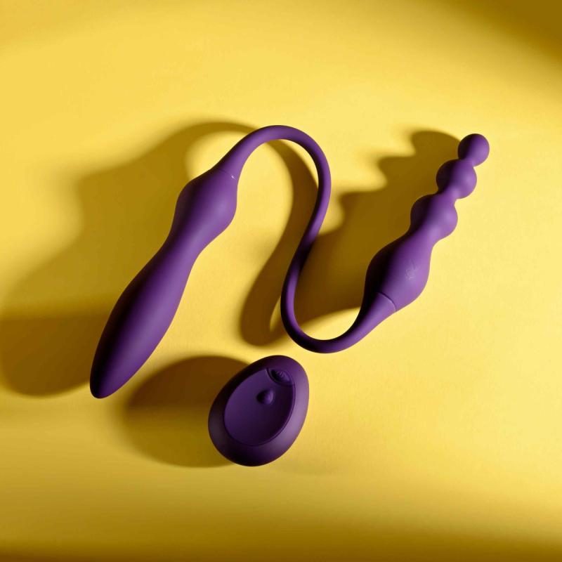Playboy - This & That Doppelvibrator - Lila