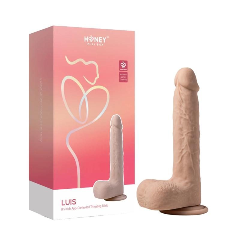 HoneyPlayBox ? Luis Stoßender Wärmedildo ? 21.99 cm
