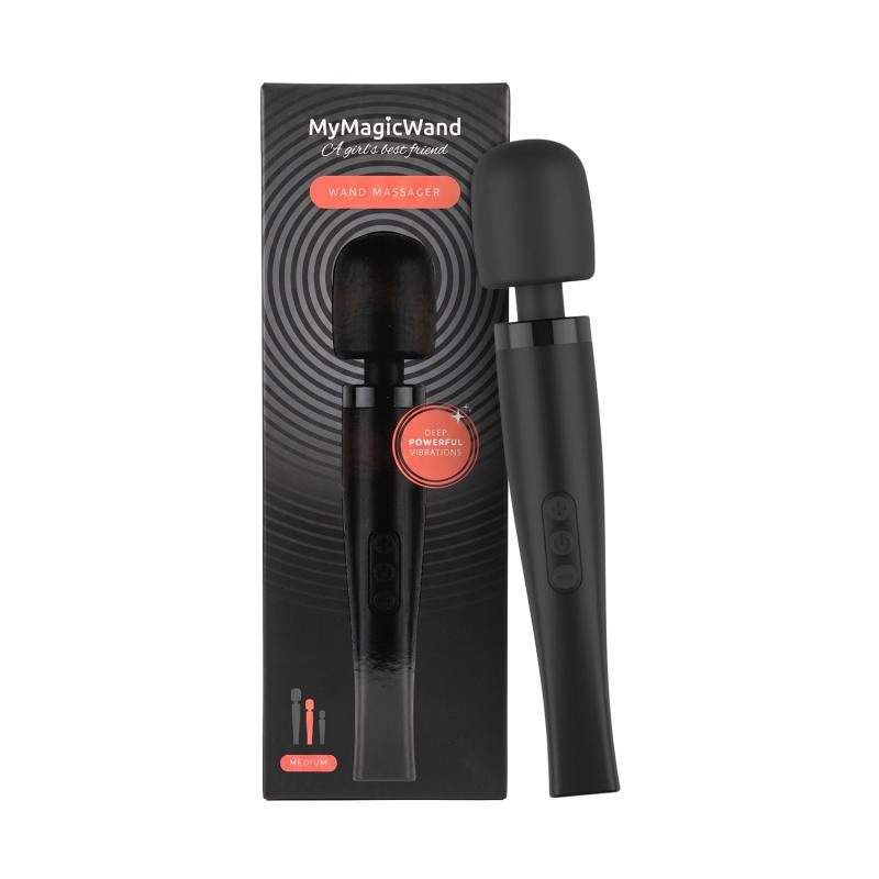 MyMagicWand - Wand Vibrator Medium - Schwarz
