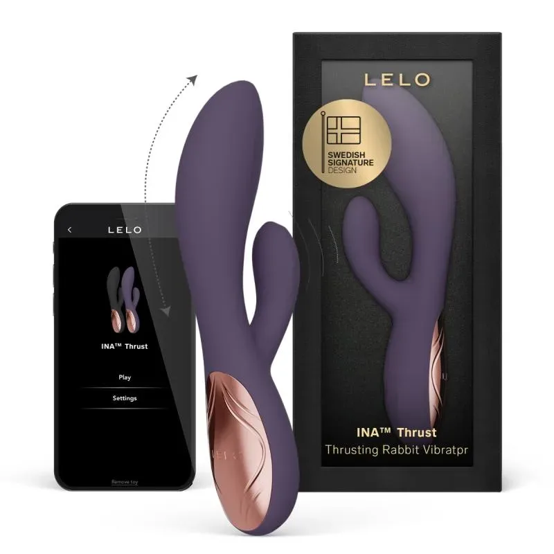 LELO »INA Thrust« Rabbitvibrator mit Stoßfunktion