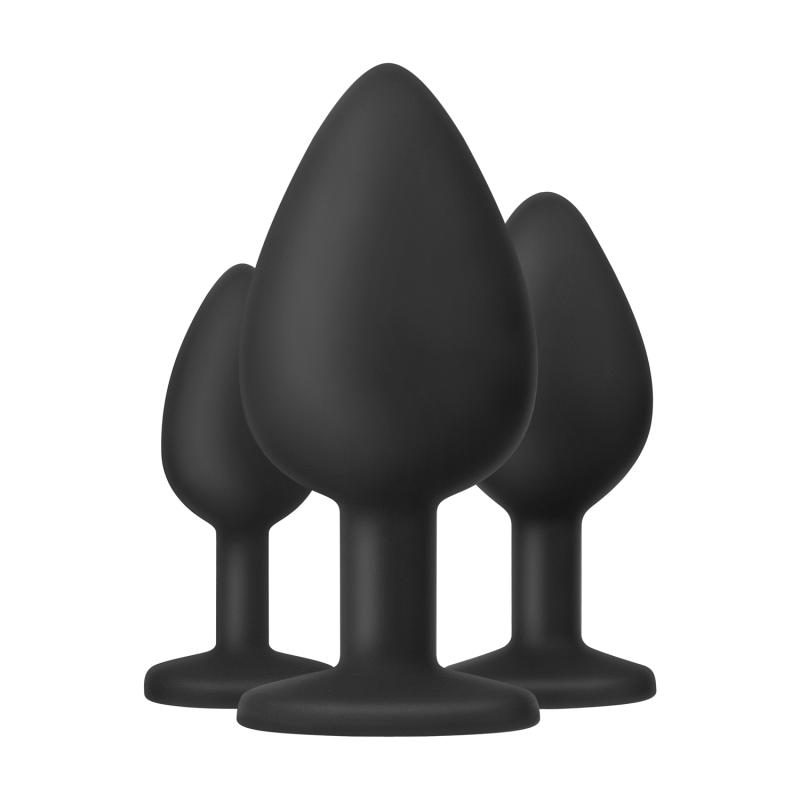 Teazers ? Buttplug Set ? Schwarz