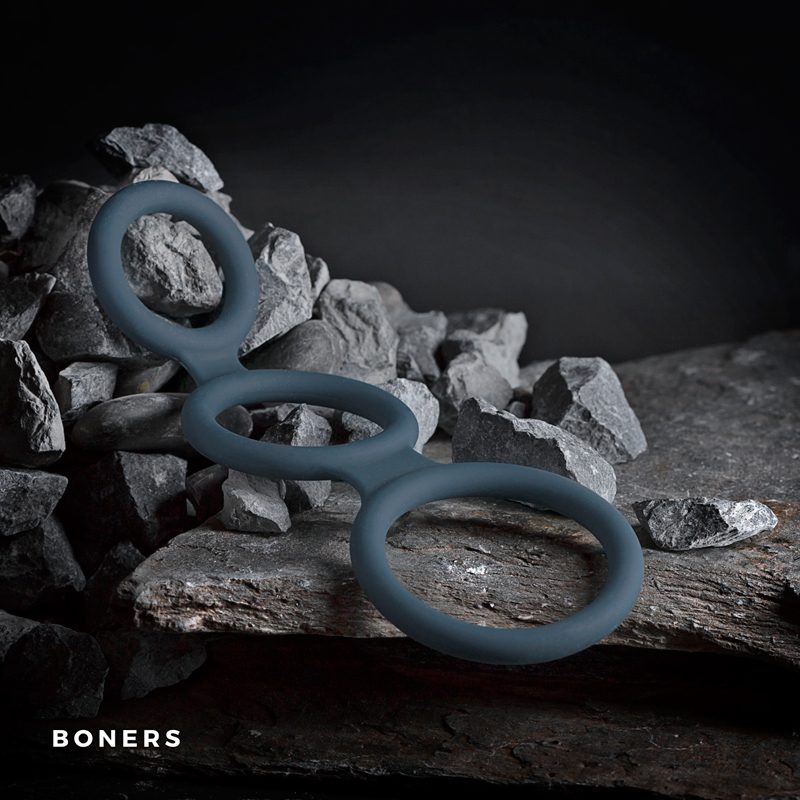 Boners »Triple« Penisring & Hodenring