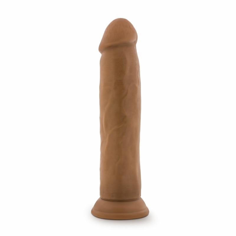 Dr. Skin ? Realistischer Dildo mit Saugnapf 24 cm ? Mokka