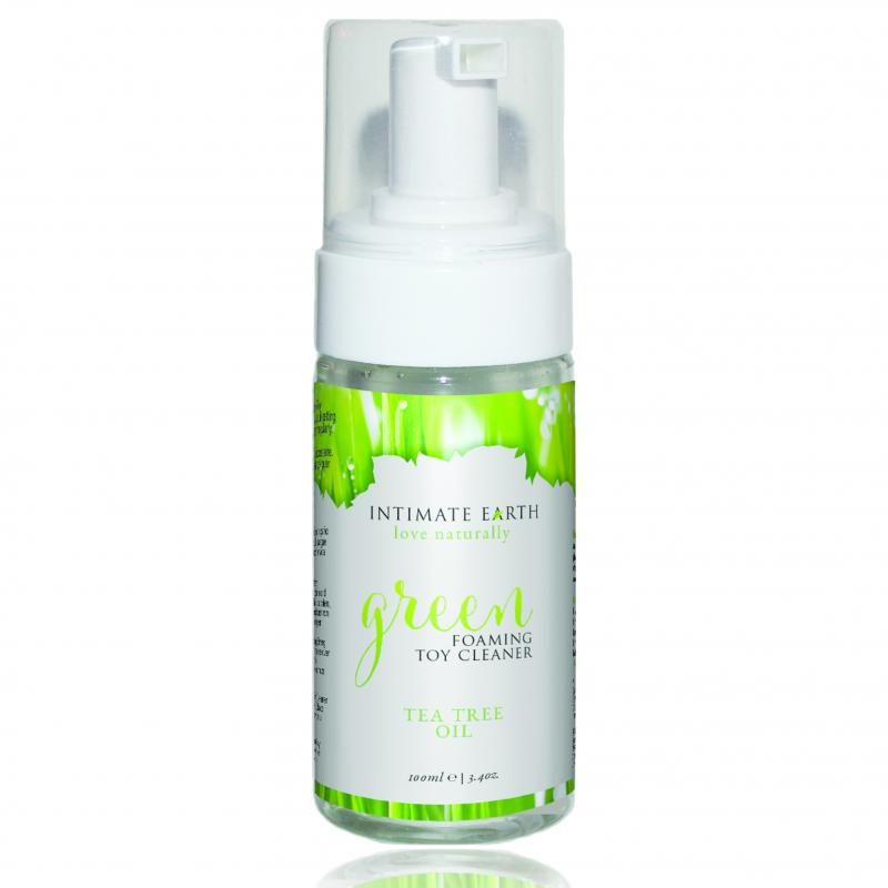 Intimate Earth - Grüner Tee schäumender Spielzeugreiniger - 100 ml