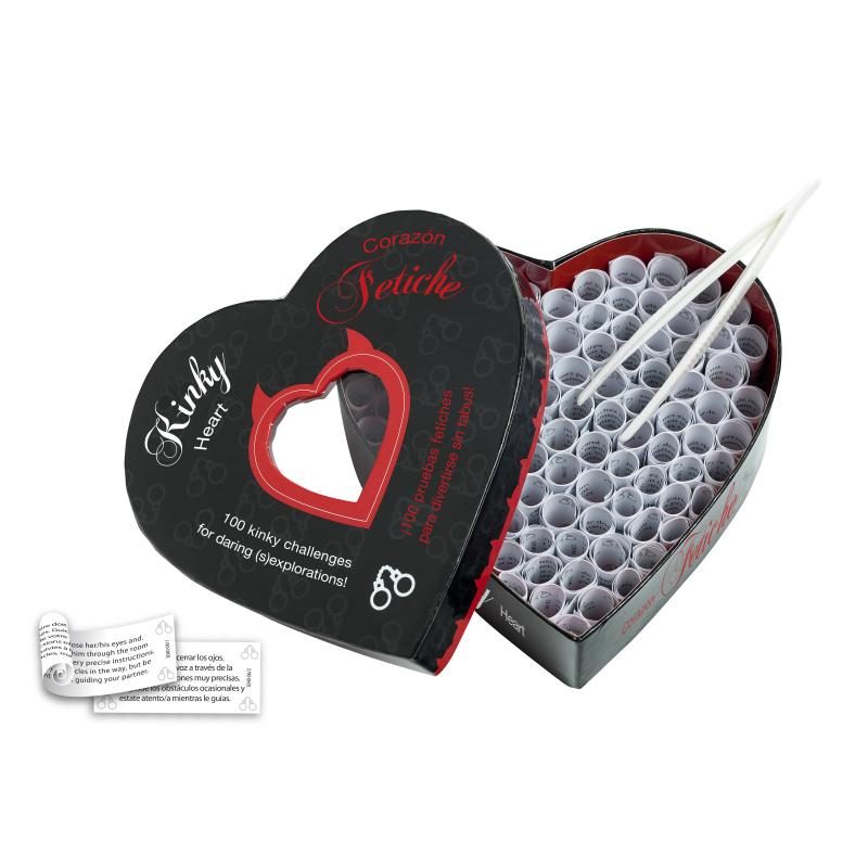 Tease & Please ? KINKY HEART Spiel ? 100 Fetish Challenges (EN-ES)