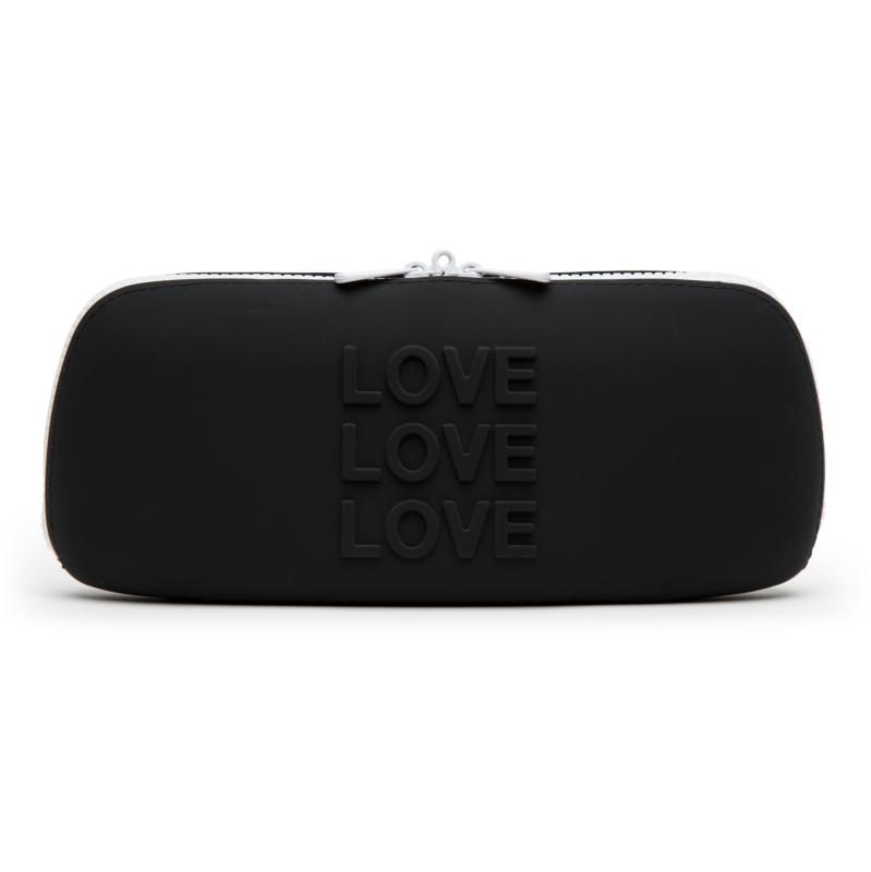 Happy Rabbit ? LOVE Storage Zip Bag ? Medium Schwarz