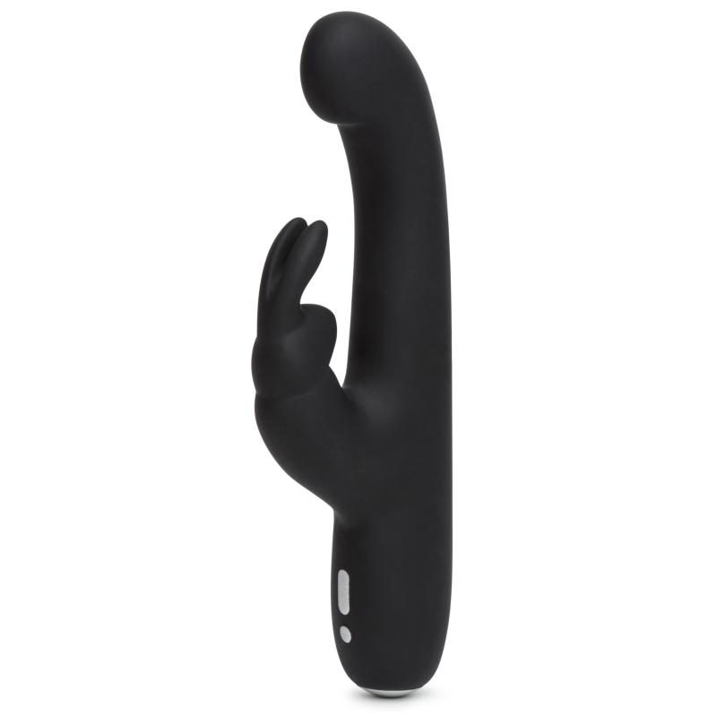 Happy Rabbit ? Slimline G-Punkt Rabbit Vibrator ? Schwarz