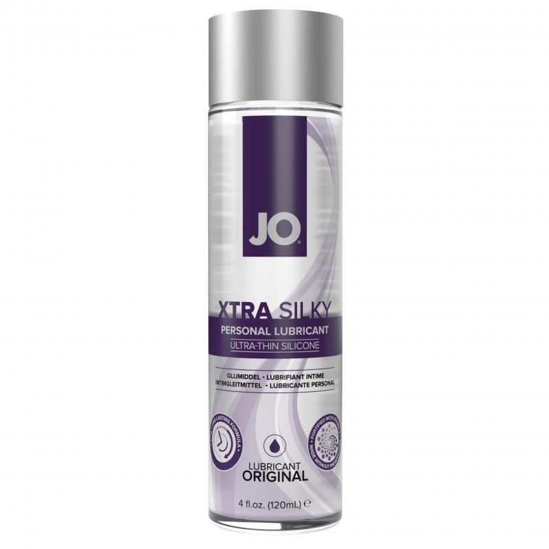 JO - Xtra seidig dünnes Silikongleitmittel - 120 ml