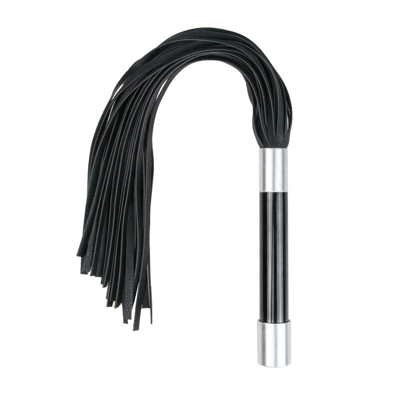 Easytoys Fetish - Langer Auspeitscher mit Metallgriff