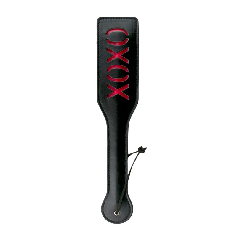 Easytoys Fetish - Schwarze Lederklatsche - XOXO