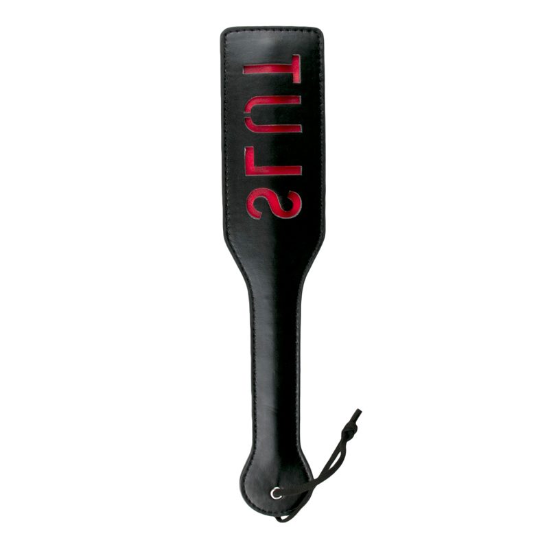 Easytoys Fetish - Schwarze Lederklatsche - Slut