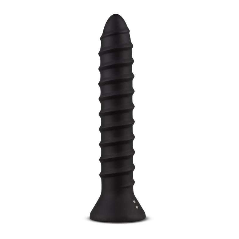 Spiraliger Plug Anal-Vibrator - Groß 15,5 cm