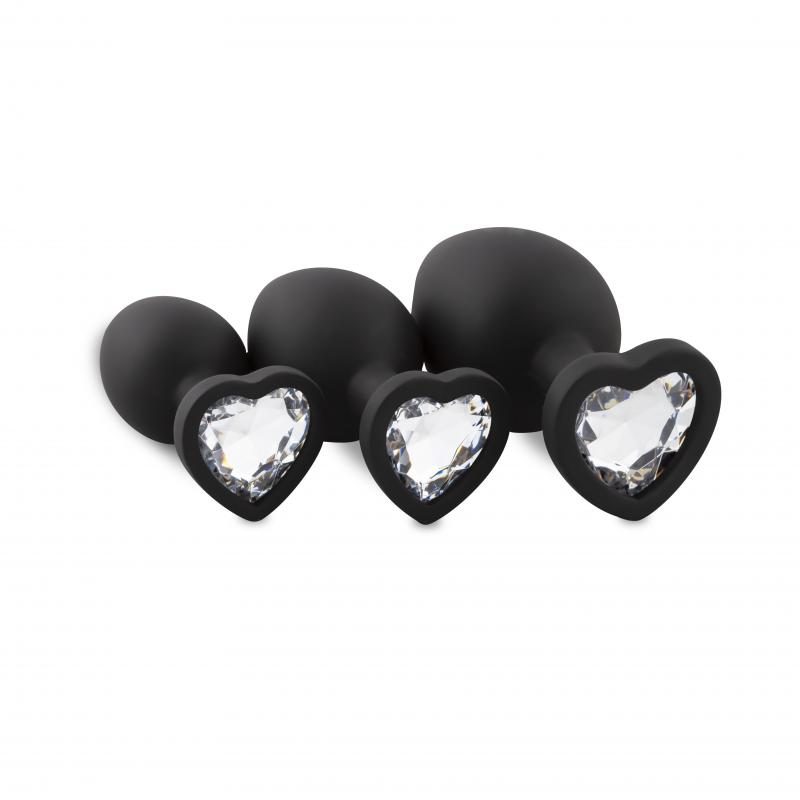 EasyToys »Diamant Herz« Analplug-Sets
